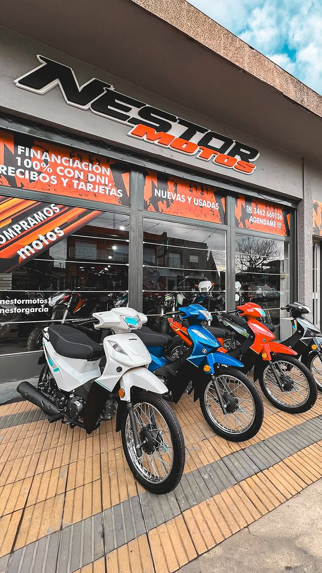 Frente del local Néstor Motos